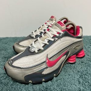 Nike Shox M1 Reflective Running Silver Pink